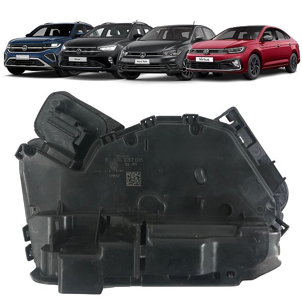Fechadura Dianteira Direita VW Polo Virtus Nivus Tiguan