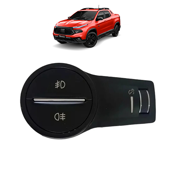 Comando Botão Farol Milha Fiat Toro 2016 A 2021