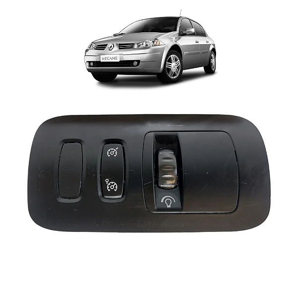Comando Botão Luz Painel Renault Megane 2008 A 2012