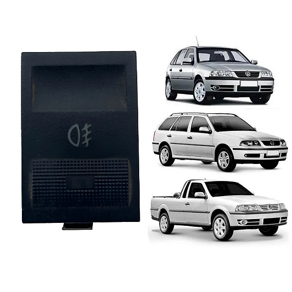Comando Botão Farol Milha VW Gol Parati Saveiro 1999 a 2006