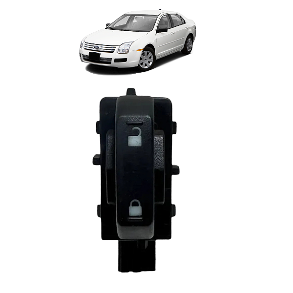 Comando Botão Trava Portas Ford Fusion 2006 á 2010