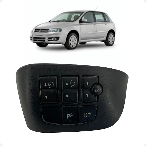 Comando Farol Computador de Bordo Fiat Stilo 2002 a 2010