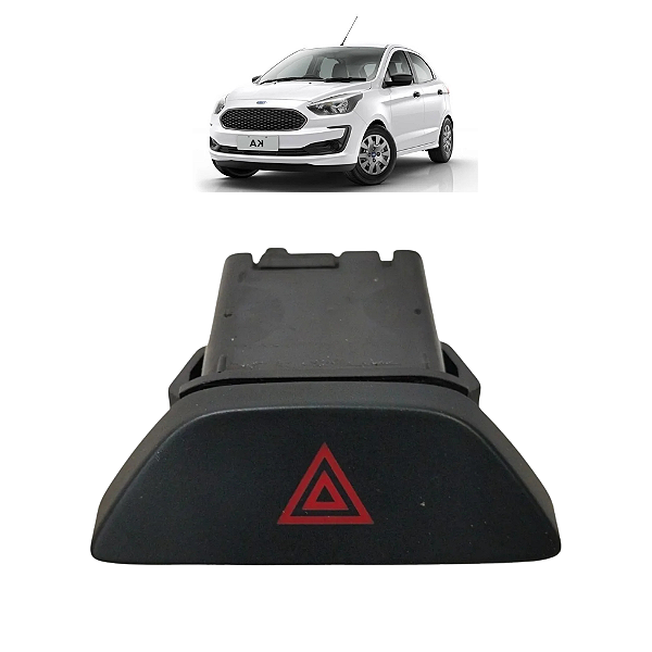 Comando Botão Alerta Ford Ka 2014 A 2018