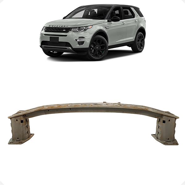 Alma Suporte Parachoque Dianteiro Land Rover Discovery Sport 2.2 2016 | PN FK7217F021AB | Reposição Estrutural peça OEM/Aftermarket