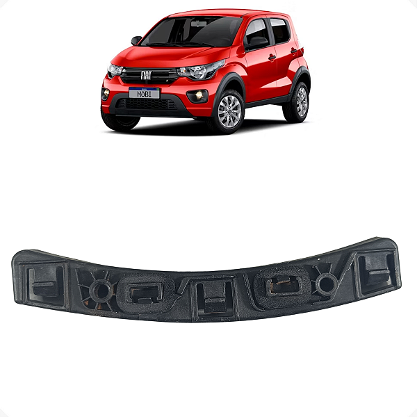 Guia Suporte Parachoque Traseiro Esquerdo Fiat Mobi 2019