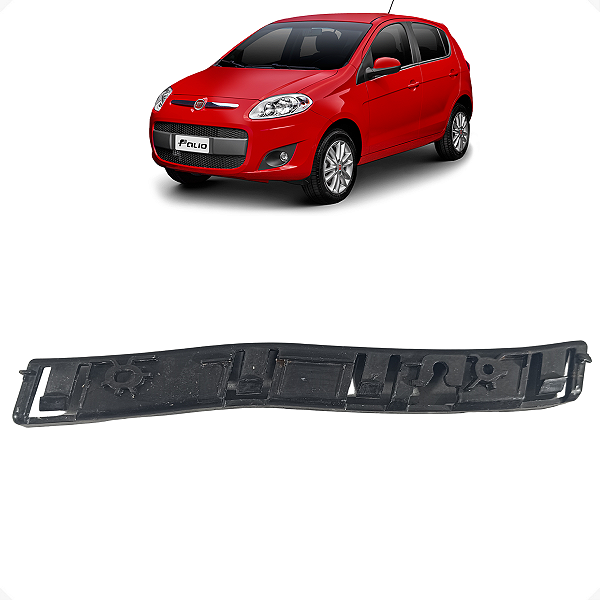 Guia Suporte Parachoque Traseiro Direito Fiat Palio 2017
