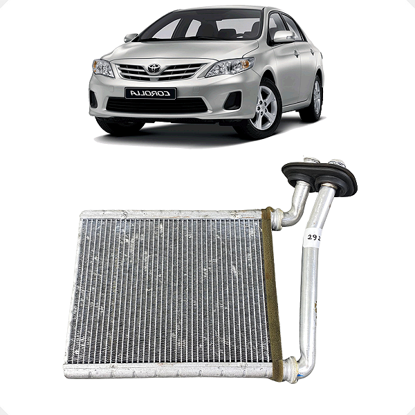 Radiador Ar Quente Caixa Evaporadora Corolla 2015 a 2019