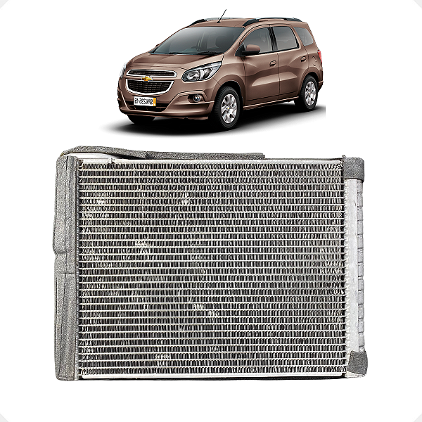 Radiador Evaporador Ar Condicionado Chevrolet Spin 2013