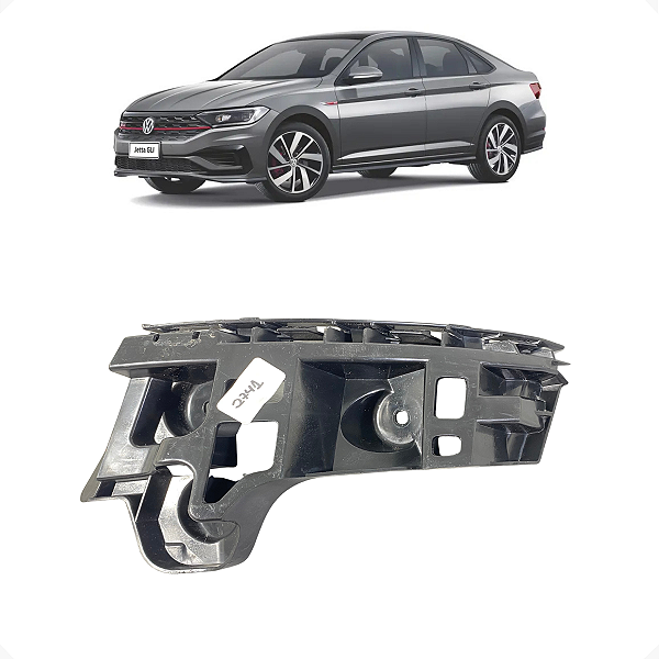 Guia Para-choque Traseiro Direito Volkswagen Jetta TSI 2019