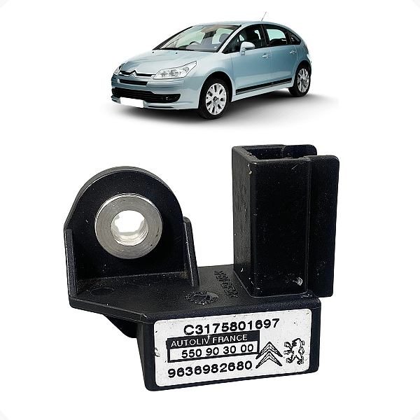 Sensor Airbag Citroën C4 2011 - Part Number 550903000 - Sensor SRS Testado e Funcional, Reposição Automotiva
