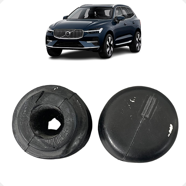 Par Batente Borracha Capo Volvo XC60 2009 2010 a 2017