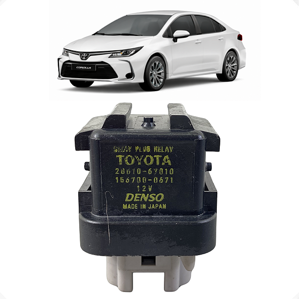 Relé Pré Aquecimento Toyota Corolla XEI 2016 2017 2018 2019