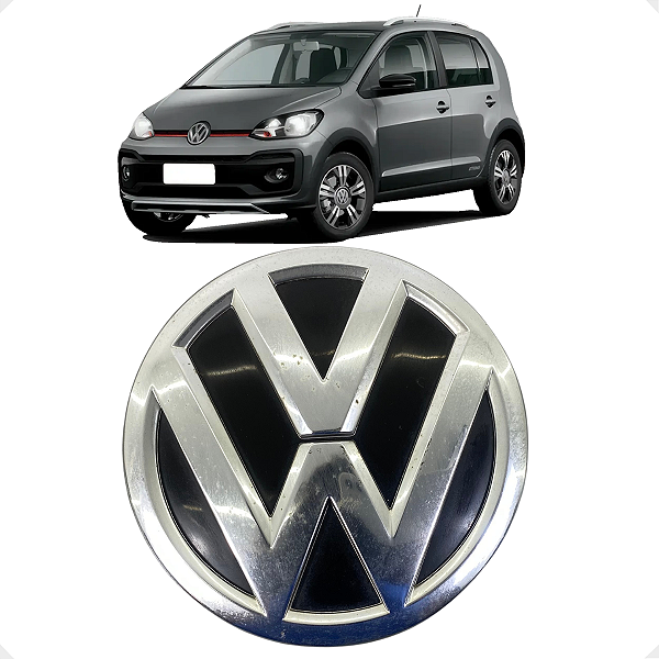 Emblema Tampa Traseira Volkswagen Up 2016 2017 2018 2019