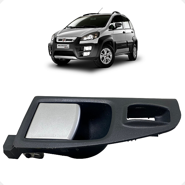 Maçaneta Interna Traseira Direita Fiat Idea 2006-2010 Original PN 735377847 NCM 9026.20.90 Peça de Reposição Compatível