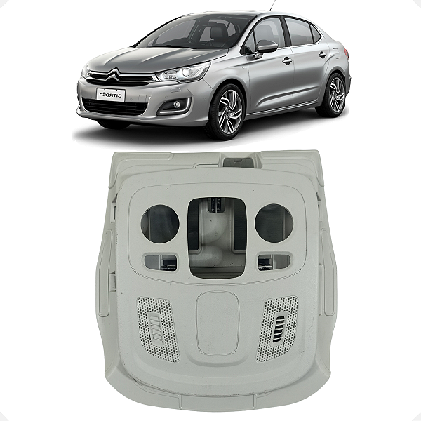Moldura Luz Teto Cortesia Dianteira Citroen C4 Lounge 2015