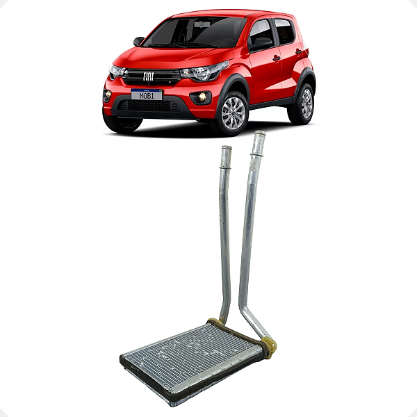 Radiador Ar Quente Fiat Mobi 2019 2020 2021 2022 2023