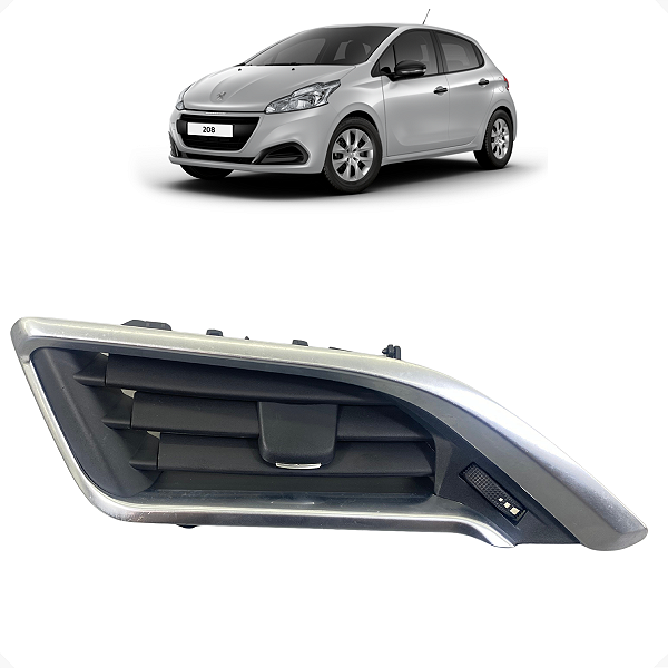 Difusor Ar Esquerdo Peugeot 208 2012 a 2019
