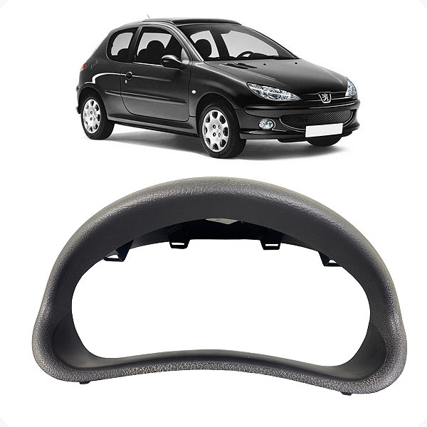 Moldura Painel Instrumento Peugeot 206 2005 2006 2007
