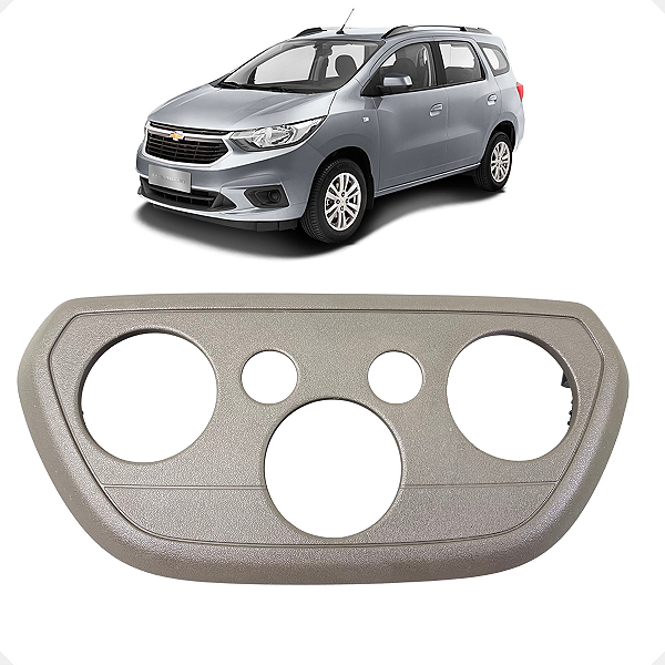 Moldura Comando Ar Condicionado Gm Spin 2013 a 2018