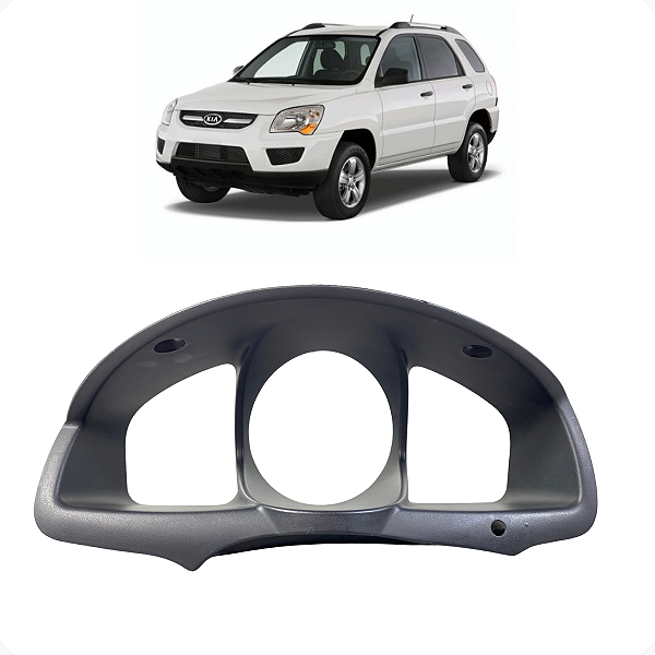 Moldura Painel Instrumento Kia Sportage 2.0 16V 2009
