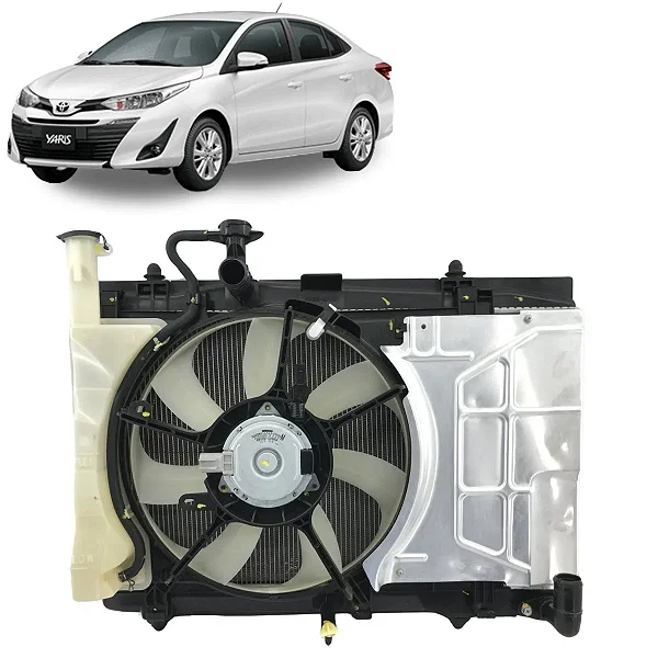 Kit Radiador Toyota Yaris 1.5 2018 a 2023 C/ Detalhe