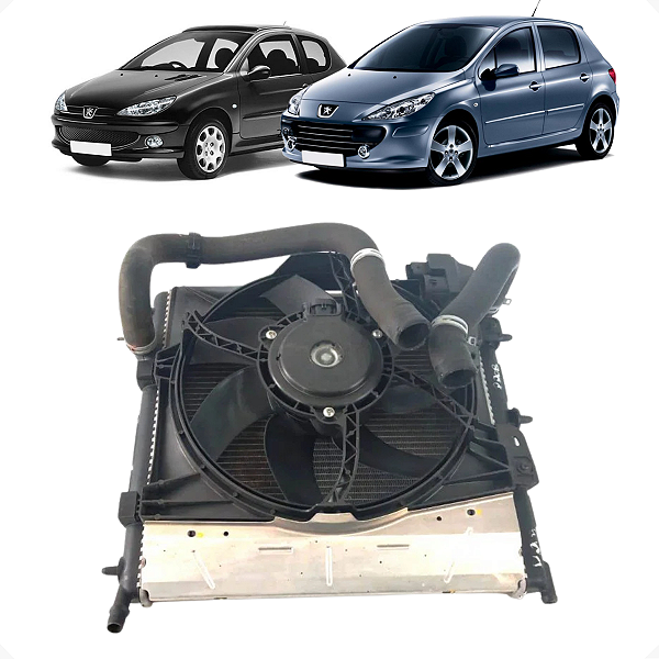 Kit Radiador Peugeot 208 Citroen C3 Aircross 1.5 1.6