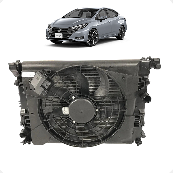 Kit Radiador Nissan Versa Advance 1.6 2019 a 2023