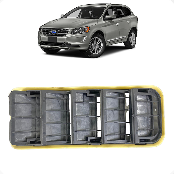 Difusor Ar Carroceria Traseiro Volvo XC60 T5 T6 2014 15 2016