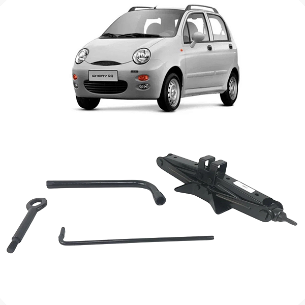 Kit Macaco Chave Roda Chery Qq 2011 2012 2013 2014 2015
