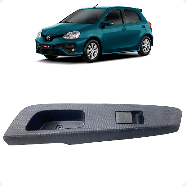 Comando Vidro Elétrico Traseiro Esquerdo Toyota Etios 2013