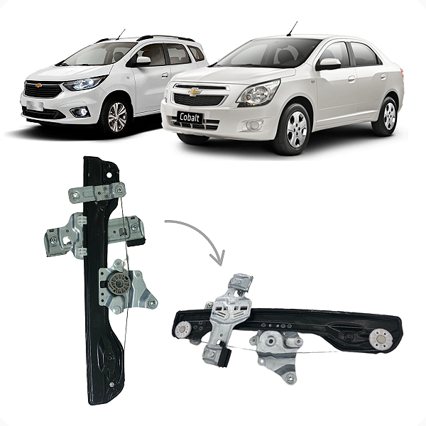 Máquina Vidro S/ Motor Dianteiro Direito GM Spin Cobalt