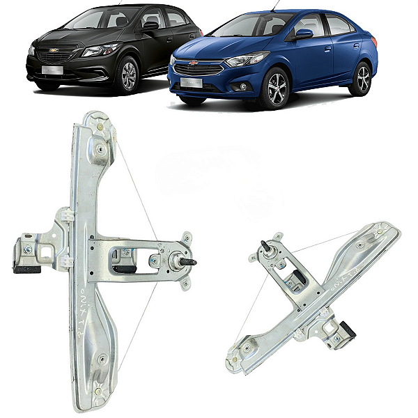 Máquina Vidro Manual Traseiro Esquerdo Onix Prisma 2019