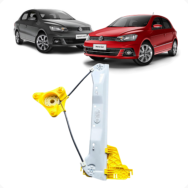 Máquina Vidro S/ Motor Dianteira Esquerda Gol Voyage G6 G7