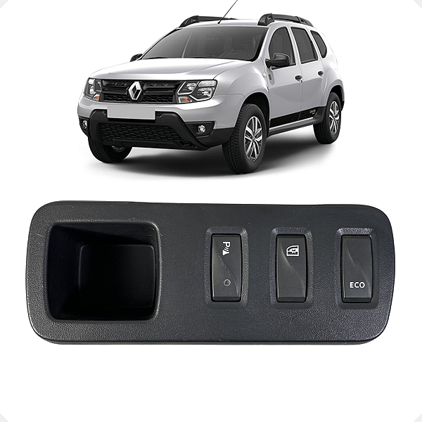 Comando Trava Vidro Eco Renault Duster 2015 2016 2017
