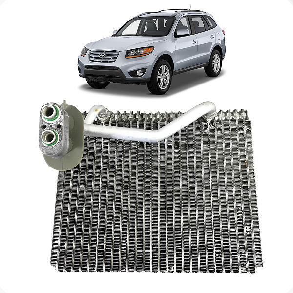 Evaporador Ar-Condicionado Original Hyundai Santa Fe 2010-2013 | PN 971403S000 | Peça OEM Compatível 2010 2011 2012 2013 | NCM 84159010