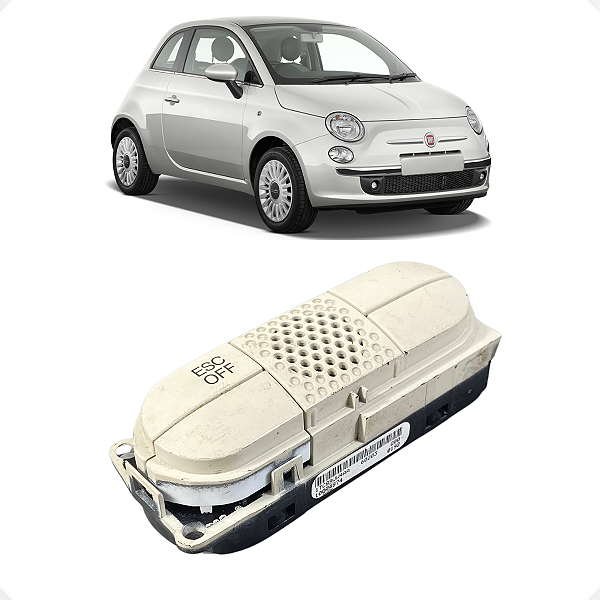 Botão Controle de Tração Fiat 500 2012
