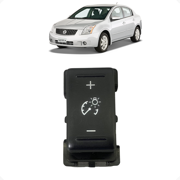 Botão Regulagem Luz Painel Nissan Sentra 2014 2015 2016 2017