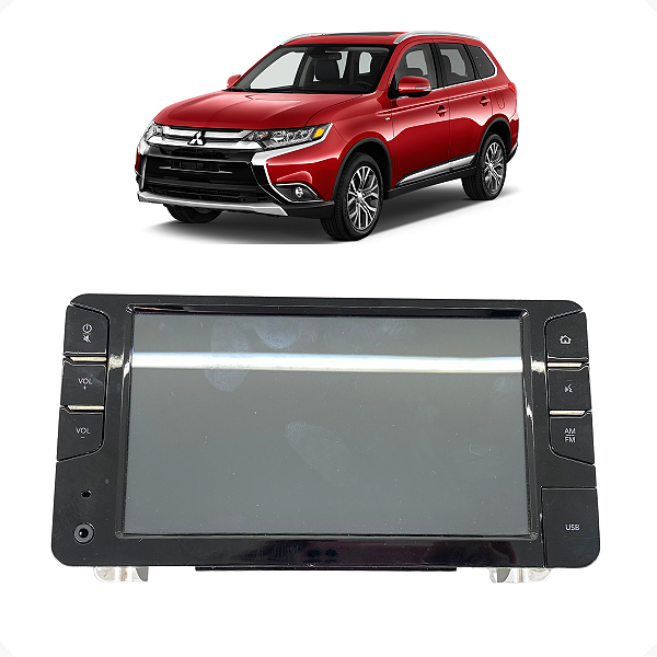 Tela Multimídia Mitsubishi Outlander Comfort 2018