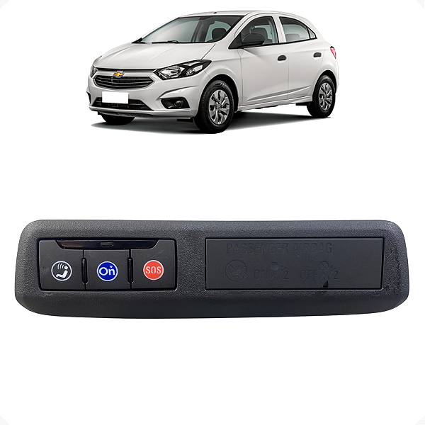 Comando Botão SOS OnStar Teto GM Onix 2020 a 2025
