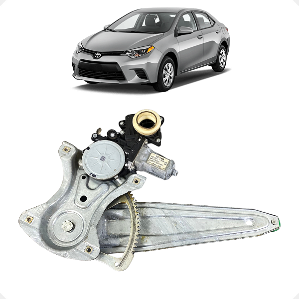 Maquina Vidro Eletrico TraseiroEsquerdo Toyota Corolla 2015 2016 2017