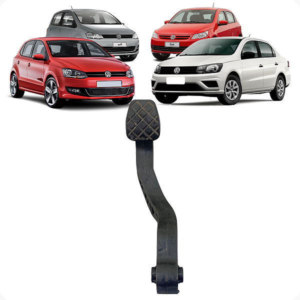 Pedal De Embreagem Vw Gol Fox Voyage Polo 2008 2009 a 2014