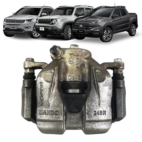 Pinça Freio Dianteira Direita Fiat Toro Compass Renegade 1.3