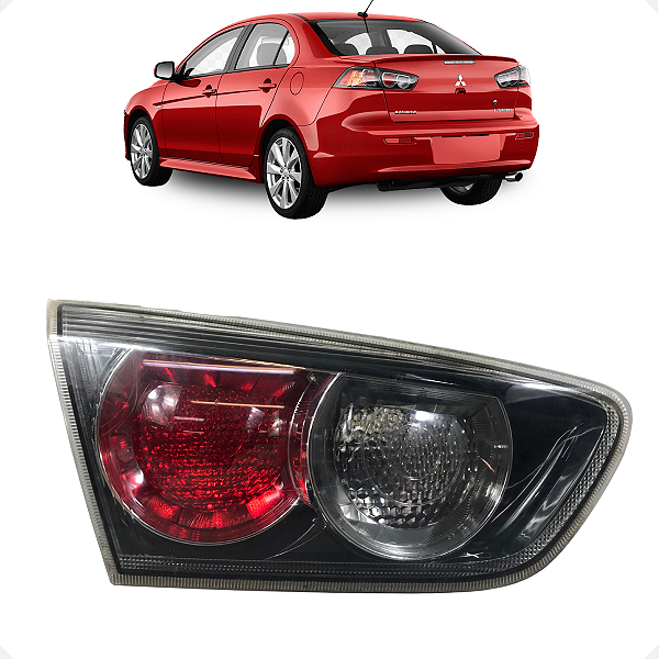 Lanterna Tampa Traseira Esquerda Mitsubishi Lancer 2016