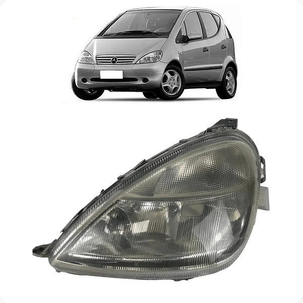 Farol Esquerdo Mercedes-Benz Classe A 190 2001 2002