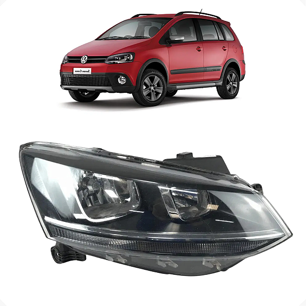 Farol Direito Volkswagen Spacecross 2017 2018 2019 2020