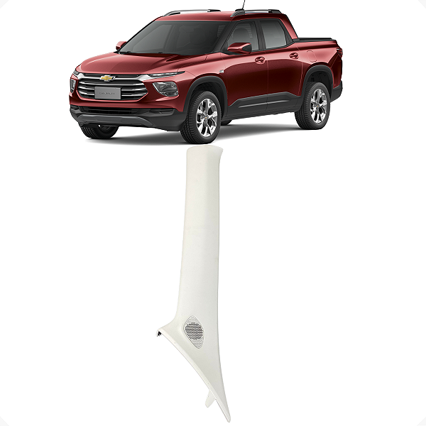 Acabamento Coluna Central Esquerdo Gm Montana 2023 2024 2025