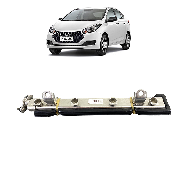 Flauta Bico Injetor Hyundai Hb20 2014 2015 2016 2017 2018