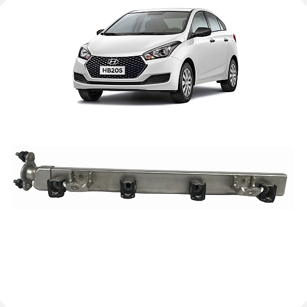 Flauta Bico Injetor Hyundai Hb20 2013 2014 2015 2016