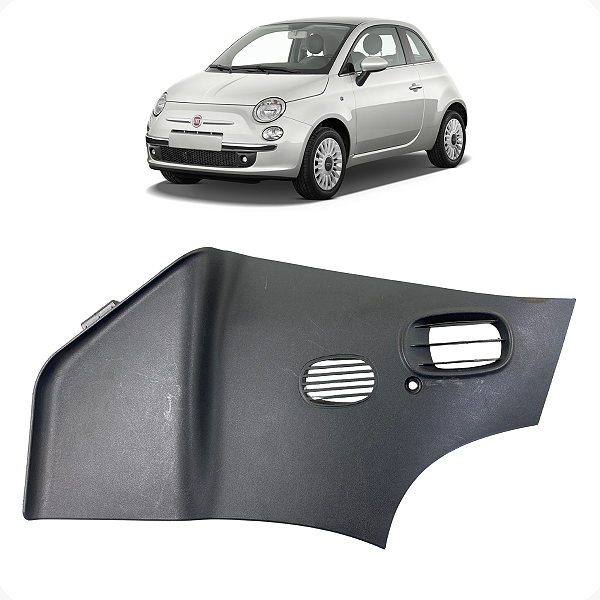 Acabamento Console Direito Fiat 500 2012 2013 2014 2015 2015