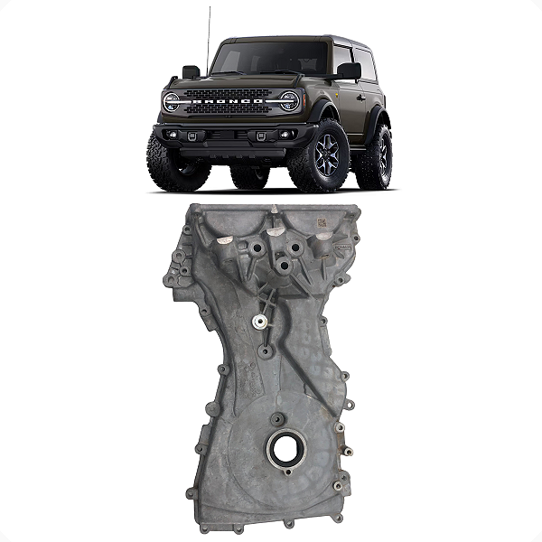 Tampa Frontal Motor Ford Bronco 2.0 Turbo Ecoboost